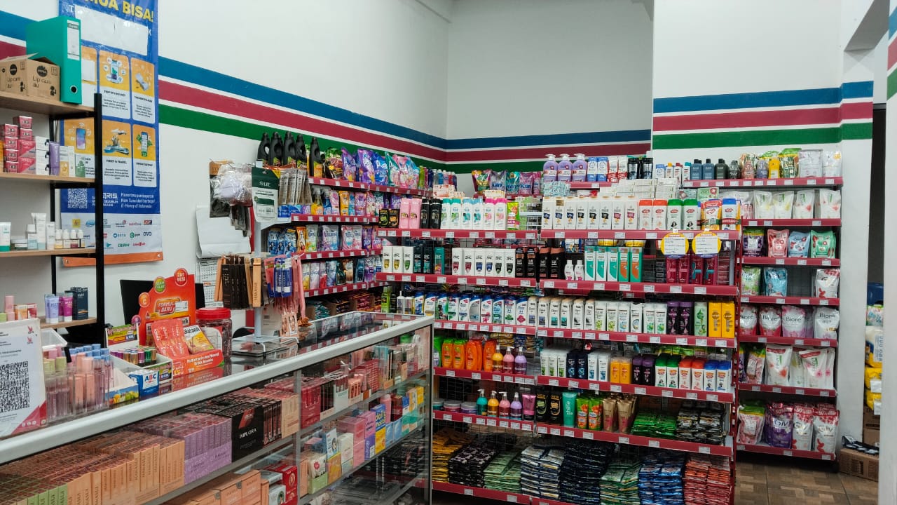Rak produk ijemart
